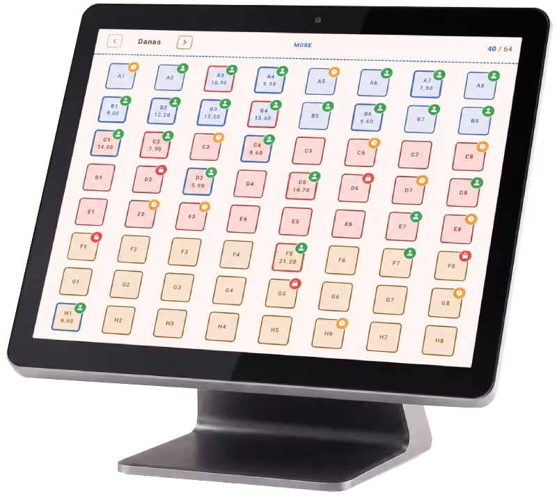 Konty digitalni plan plaže na POS terminalu